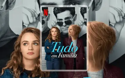 Arte ilustrativa de pôster de filme ou série