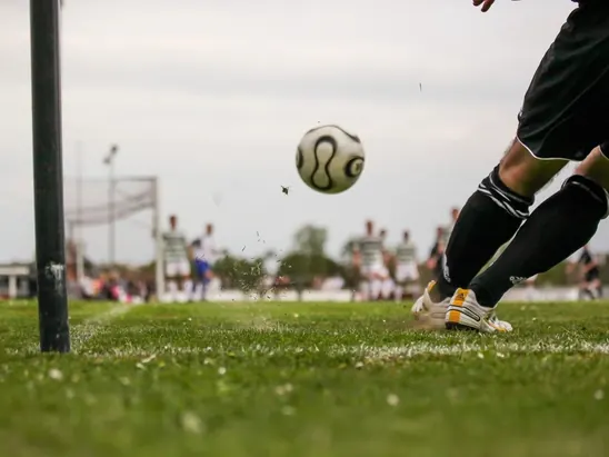 Cena de futebol