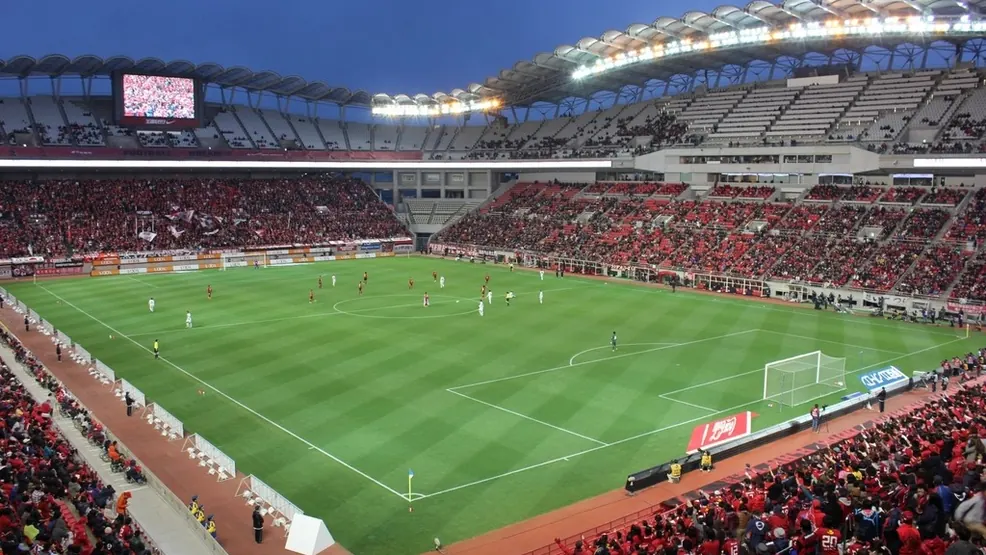 Público no estádio